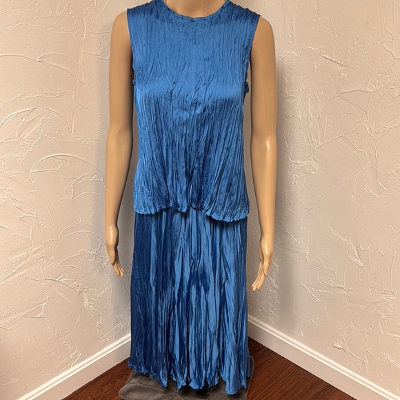 J Jill Pleated Skirt w/ Matching Top - Picture 1 of 11
